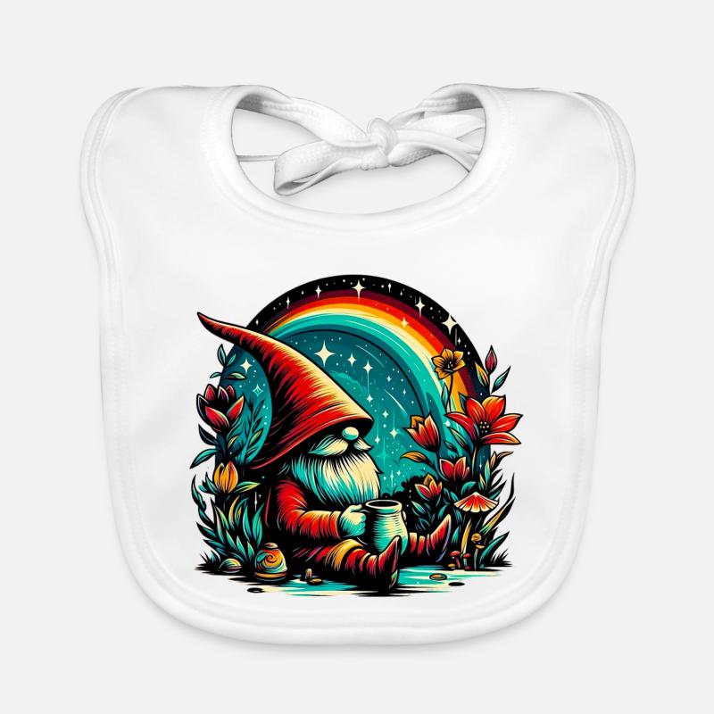 Gnome Organic Baby Bibs