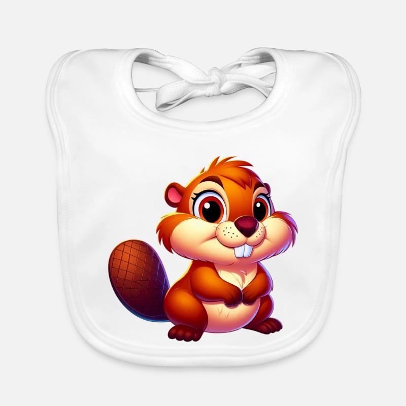 Beaver Organic Baby Bibs