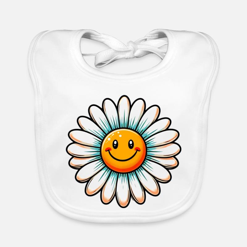 Daisy Organic Baby Bibs