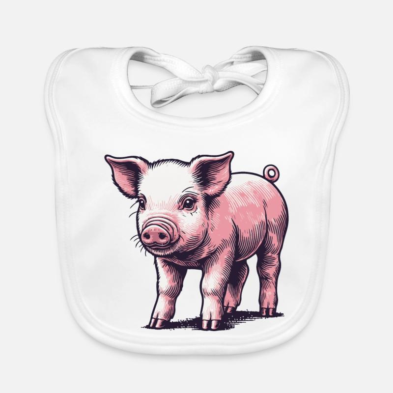 Ferkel Baby Bio-Lätzchen