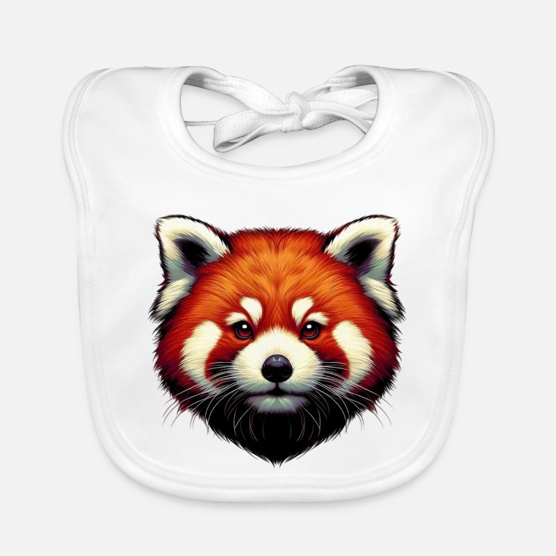 Petit panda Bavoir bio Bébé
