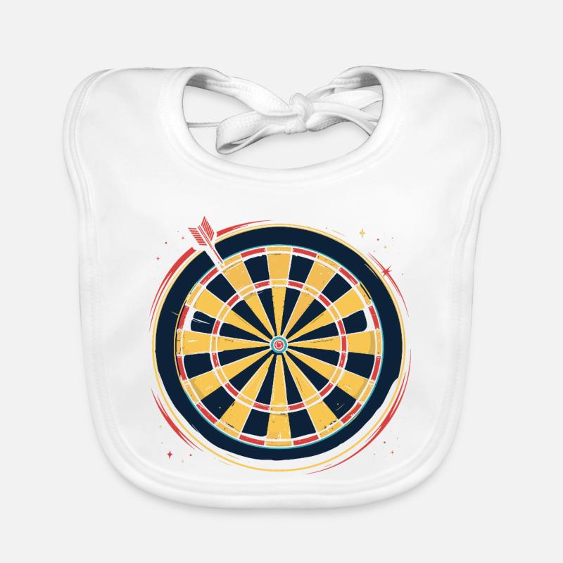 Dart Graphics Organic Baby Bibs