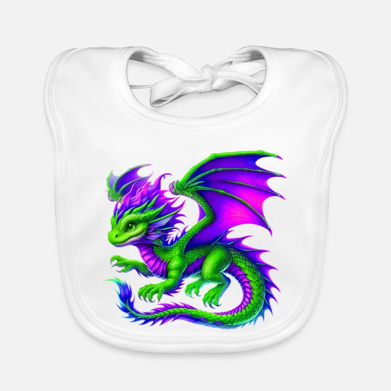 Dragon Bavoir bio Bébé