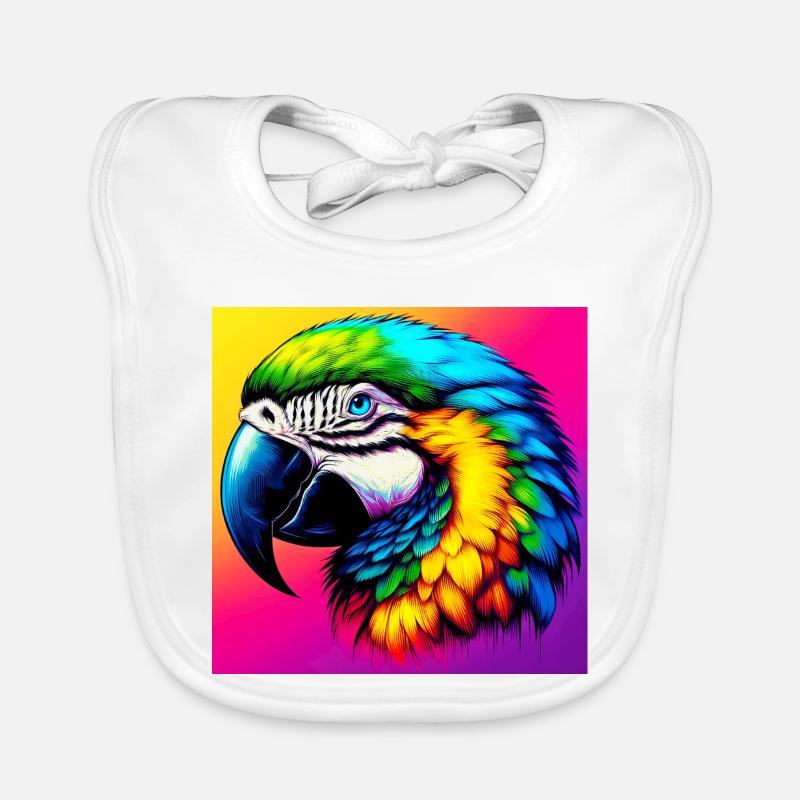 parrot Organic Baby Bibs