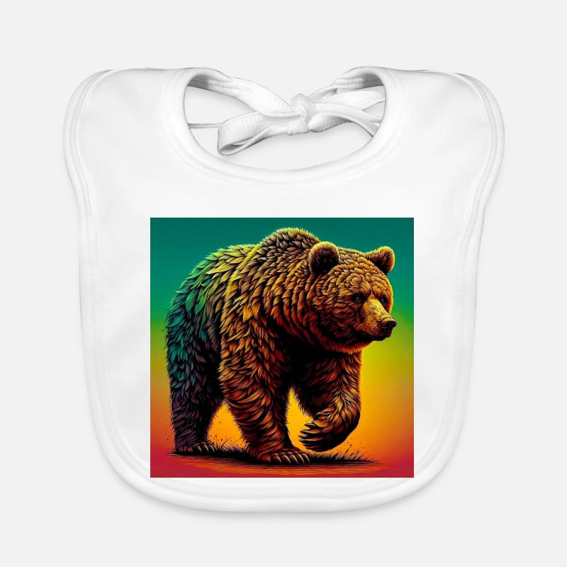 ours Bavoir bio Bébé