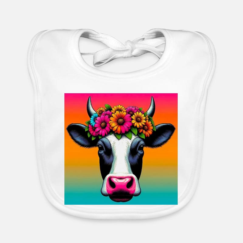 vache Bavoir bio Bébé