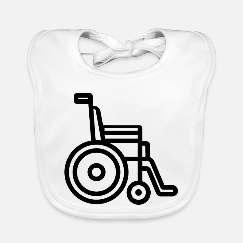 Rollstuhl Baby Bio-Lätzchen