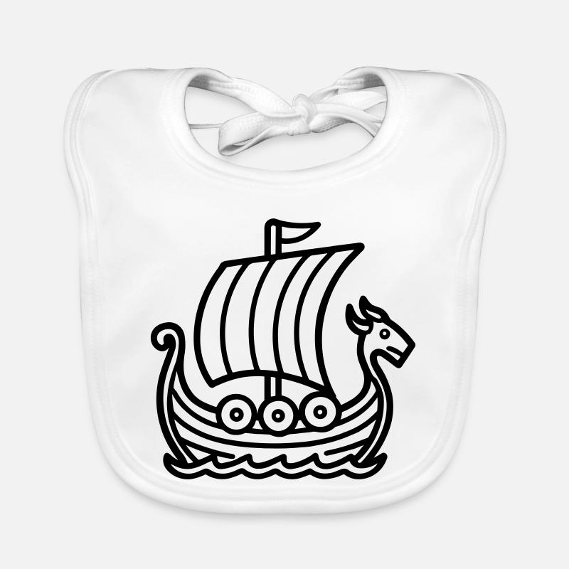 Bateau Viking Bavoir bio Bébé