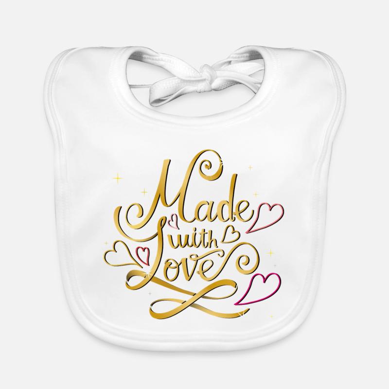 Made with Love Organic Baby Bibs