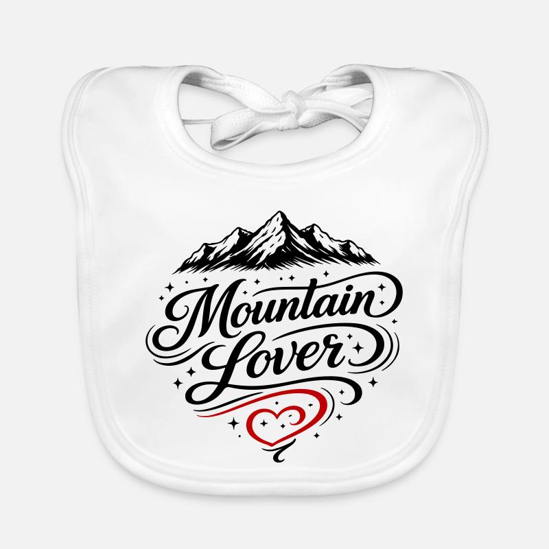 Mountain Lover Organic Baby Bibs