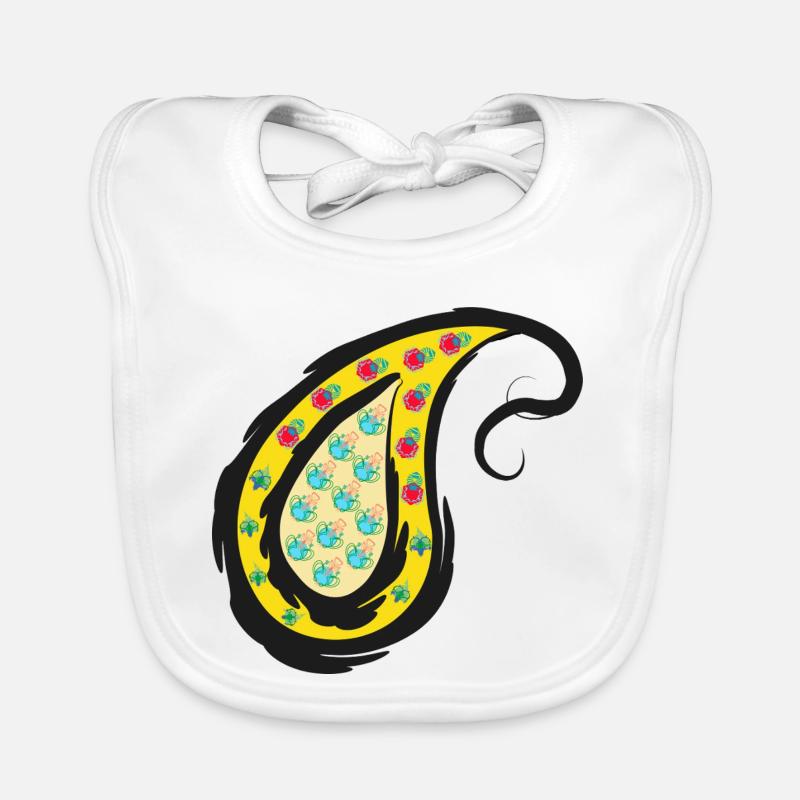 Orientalisches Symbol Baby Bio-Lätzchen