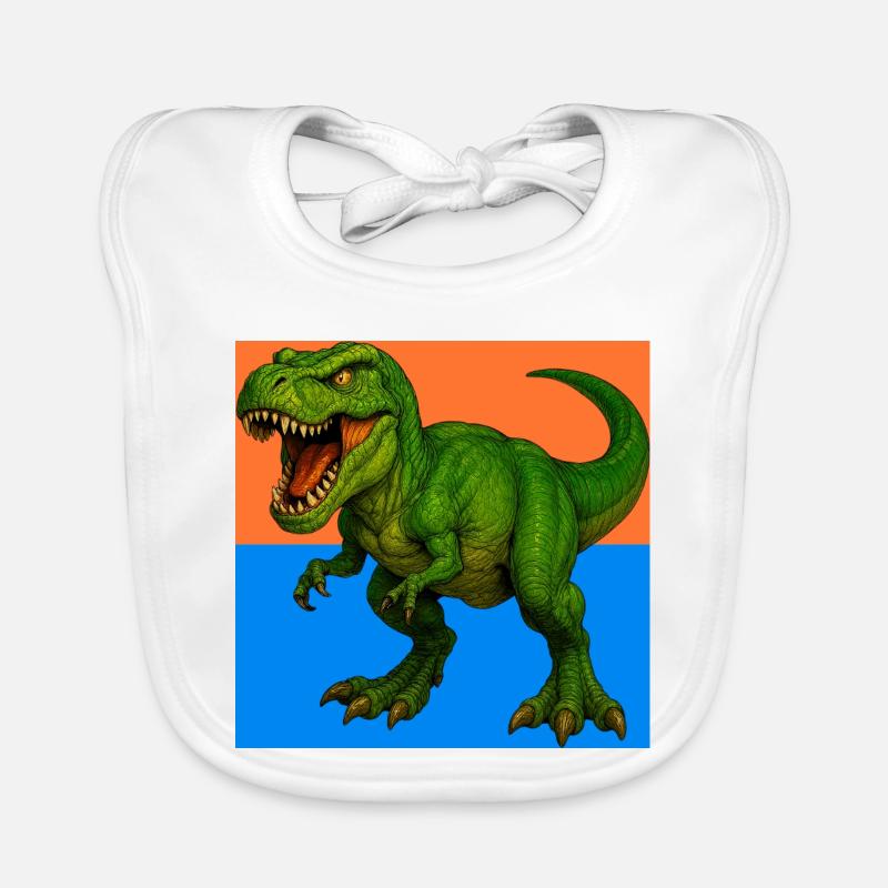 dinosaure Bavoir bio Bébé