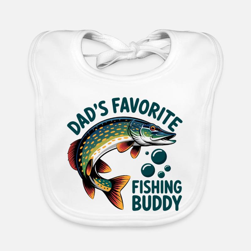 Fishing with Dad Organic Baby Bibs