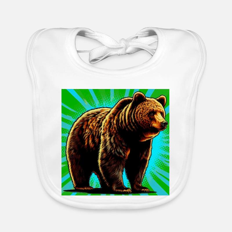 ours Bavoir bio Bébé