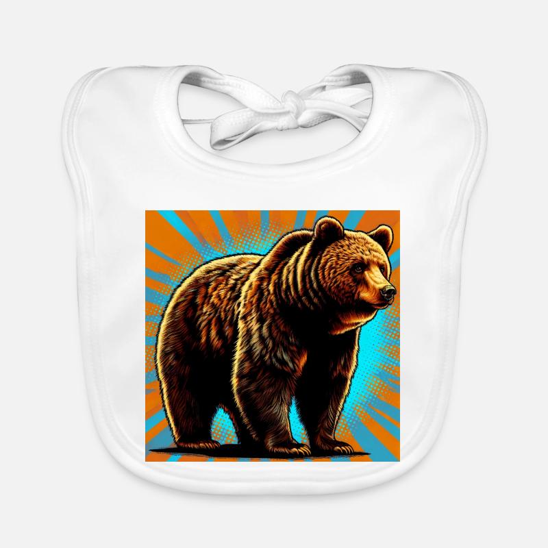 bear Organic Baby Bibs