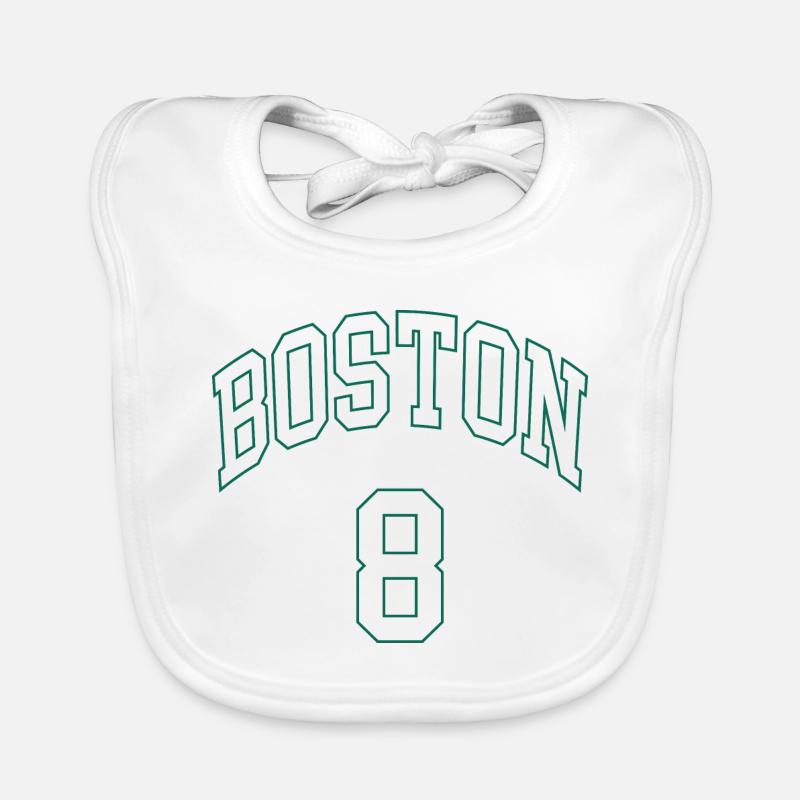 Boston 8 Organic Baby Bibs