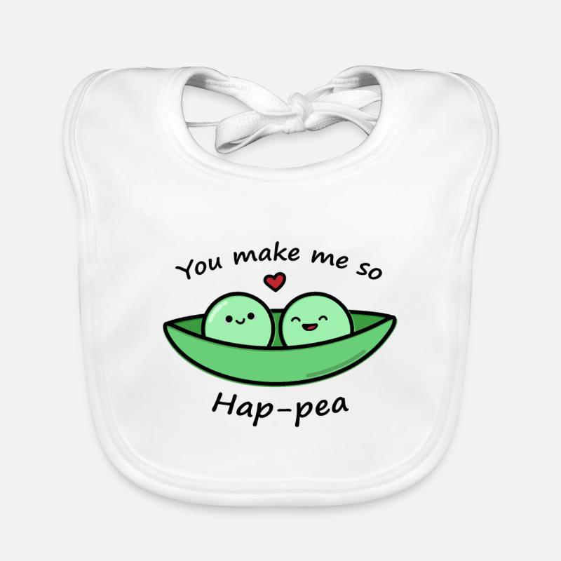 Pois mignon Bavoir bio Bébé