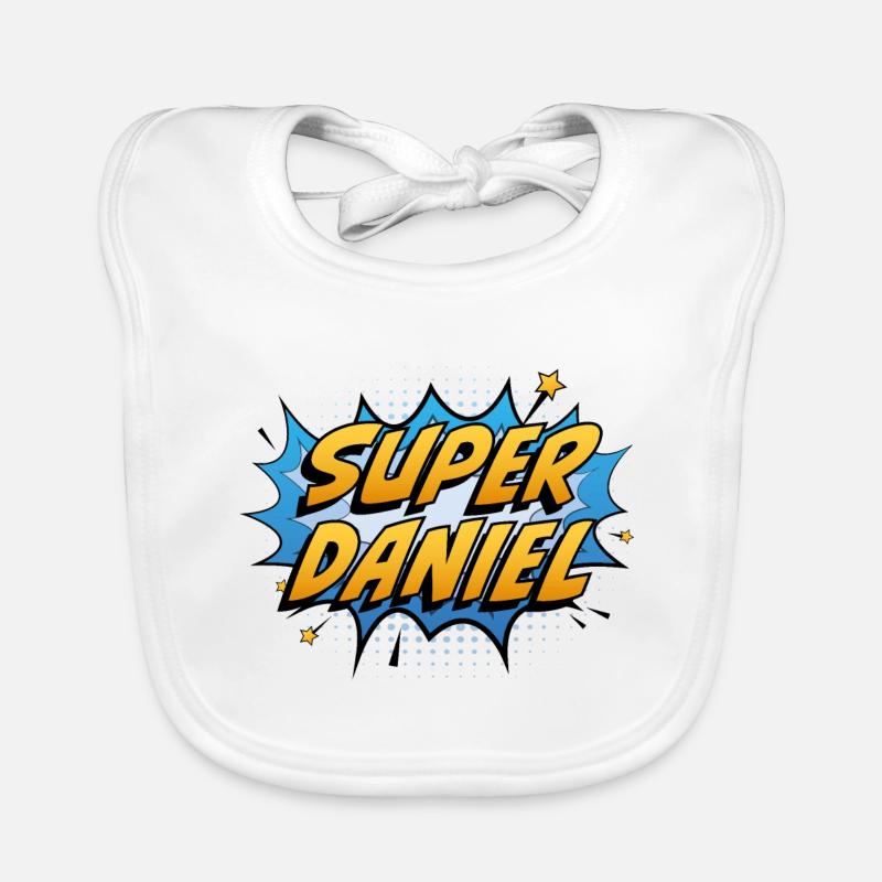 Super Daniel Organic Baby Bibs