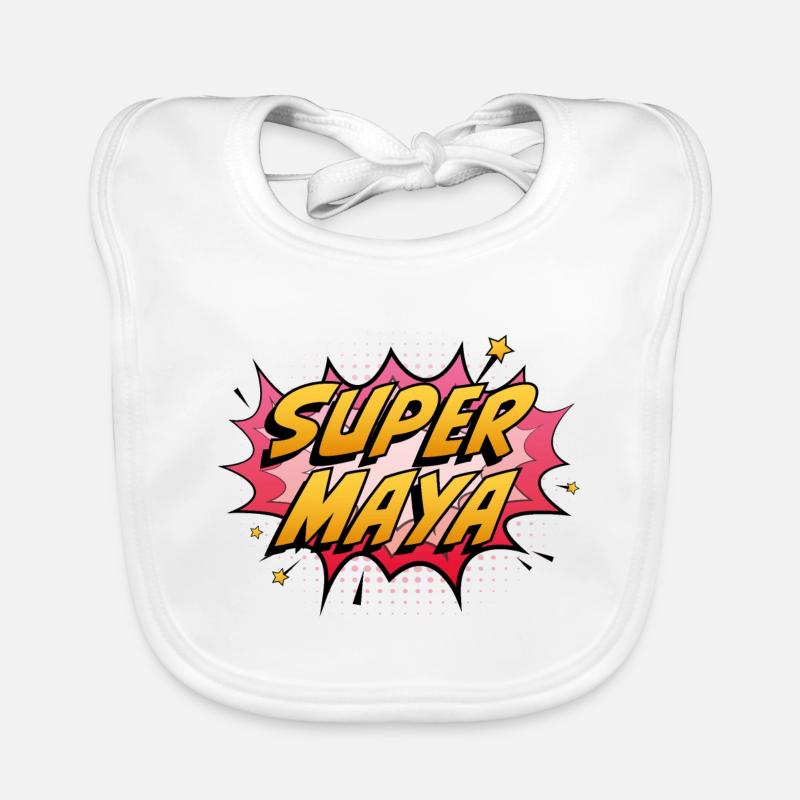 Super Maya Organic Baby Bibs