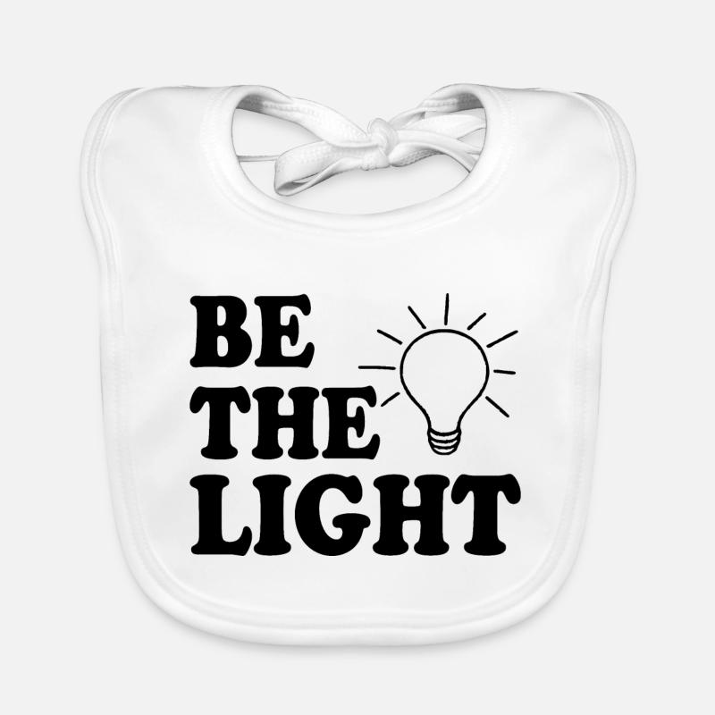 Be the light Baby Bio-Lätzchen
