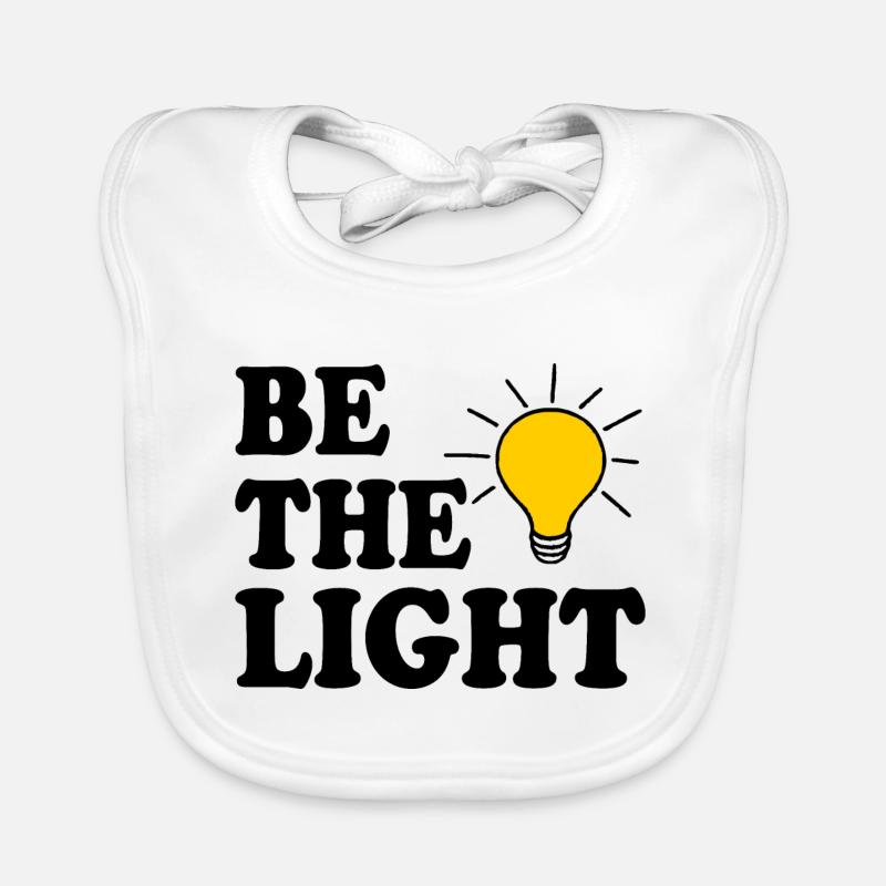 Be the light Organic Baby Bibs