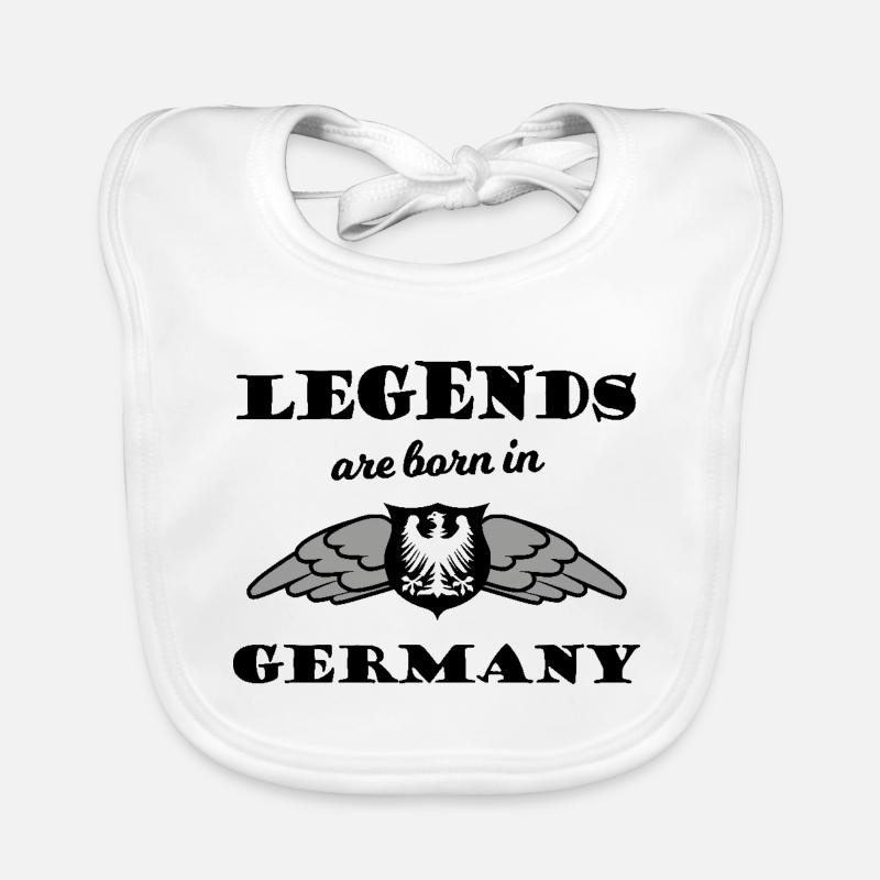 The legends from Germany Organic Baby Bibs