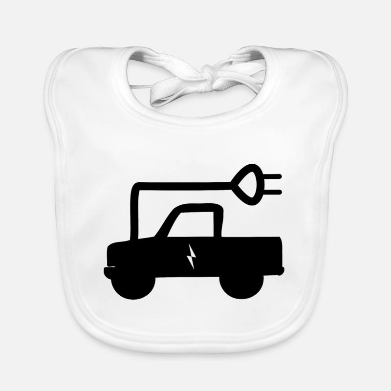 Die elektrischen Trucks Baby Bio-Lätzchen