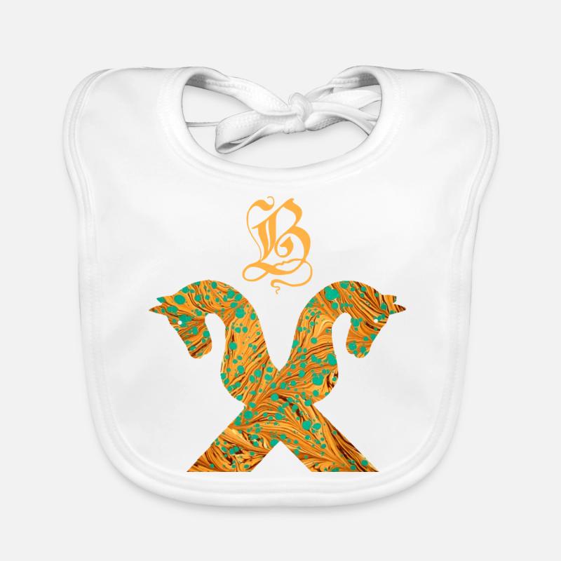 pignon de cheval e 95 b Bavoir bio Bébé