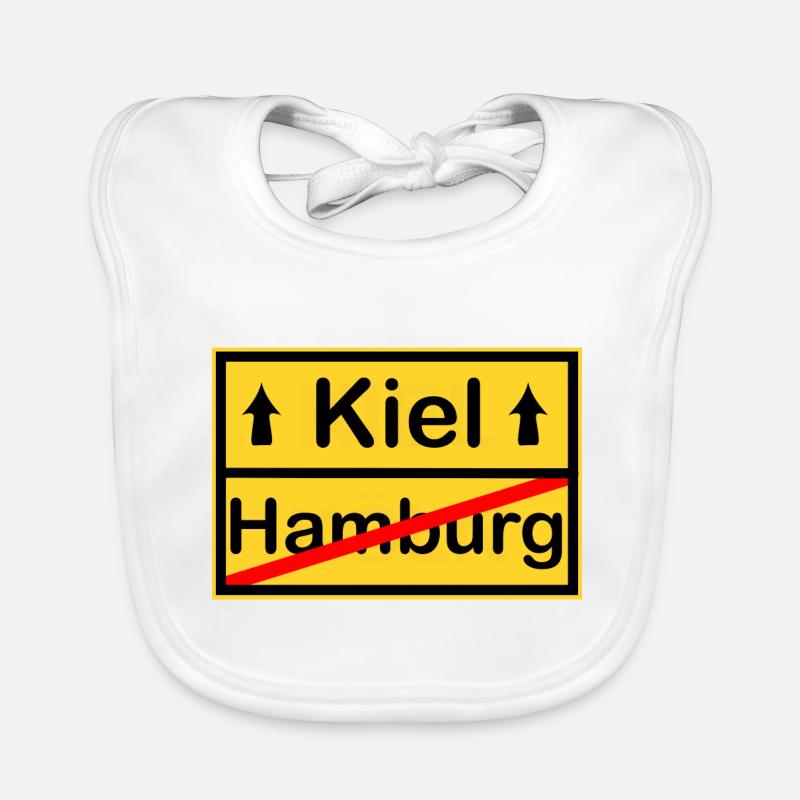 Die Stadt Kiel Baby Bio-Lätzchen