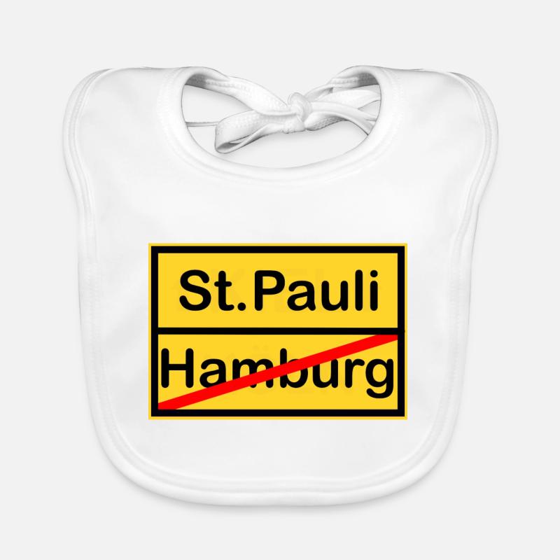 Die Pauli Unterstützer Baby Bio-Lätzchen