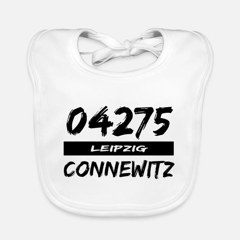 04275 Leipzig Connewitz tshirt Baby Bio-Lätzchen