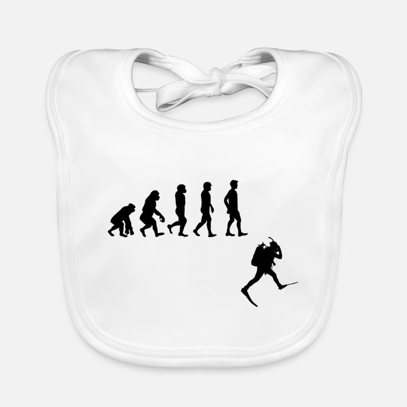 Evolution Freediving Free Diving Plongée Organic Baby Bibs