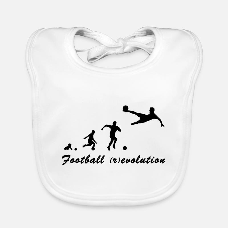 Football (r) evolution Organic Baby Bibs