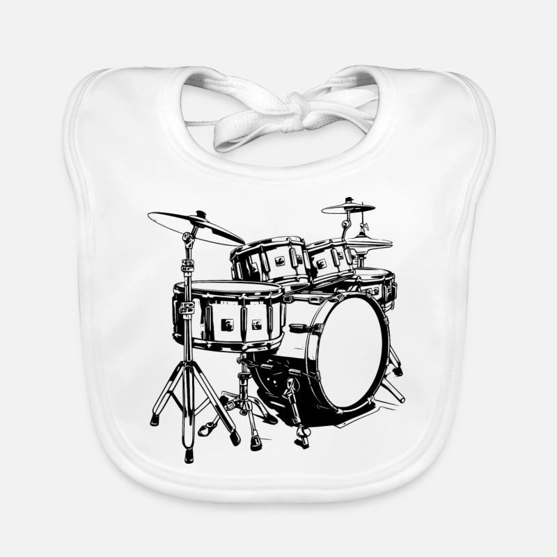 Percussion Organic Baby Bibs