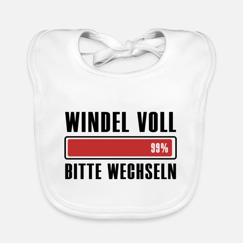 WINDEL VOLL Baby Bio-Lätzchen