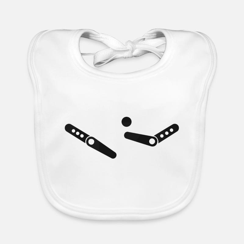 Flipper Jeu d'arcade Bavoir bio Bébé