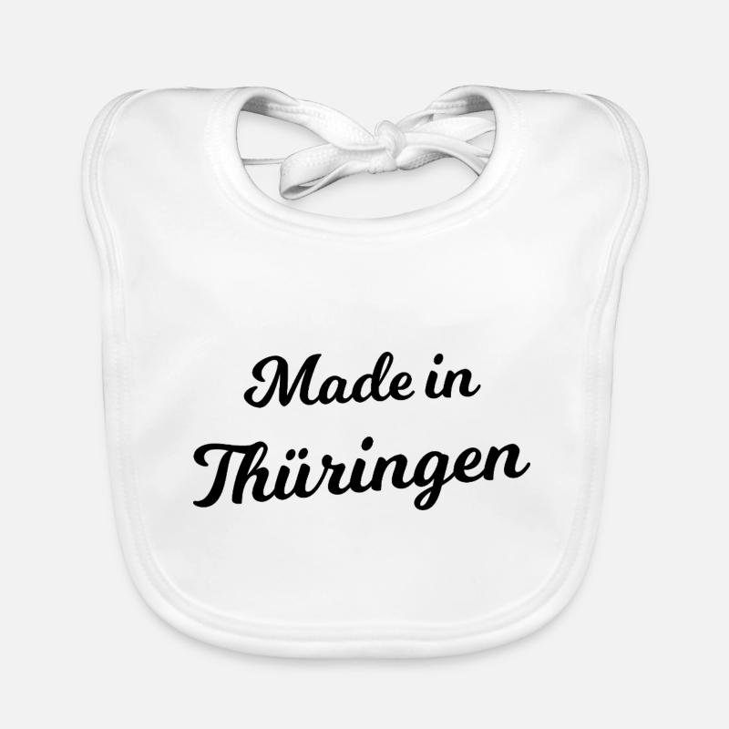 Thuringe en Allemagne de l’Est Bavoir bio Bébé