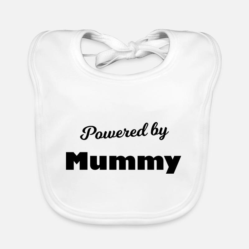 Powered by Mama Organic Baby Bibs