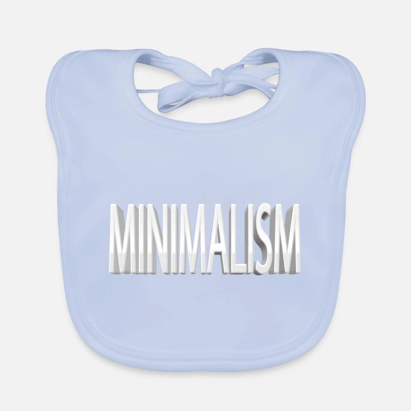 Minimalismus Baby Bio-Lätzchen