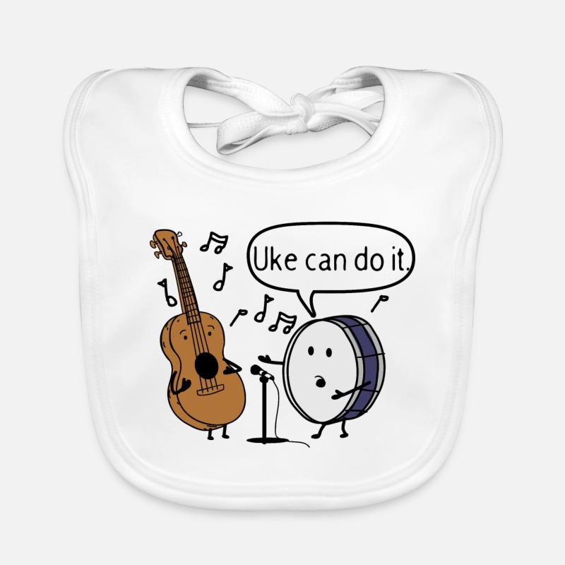Uke can do it Organic Baby Bibs