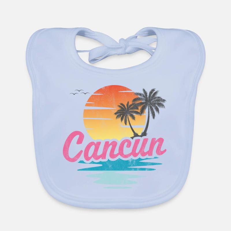 Cancun Organic Baby Bibs