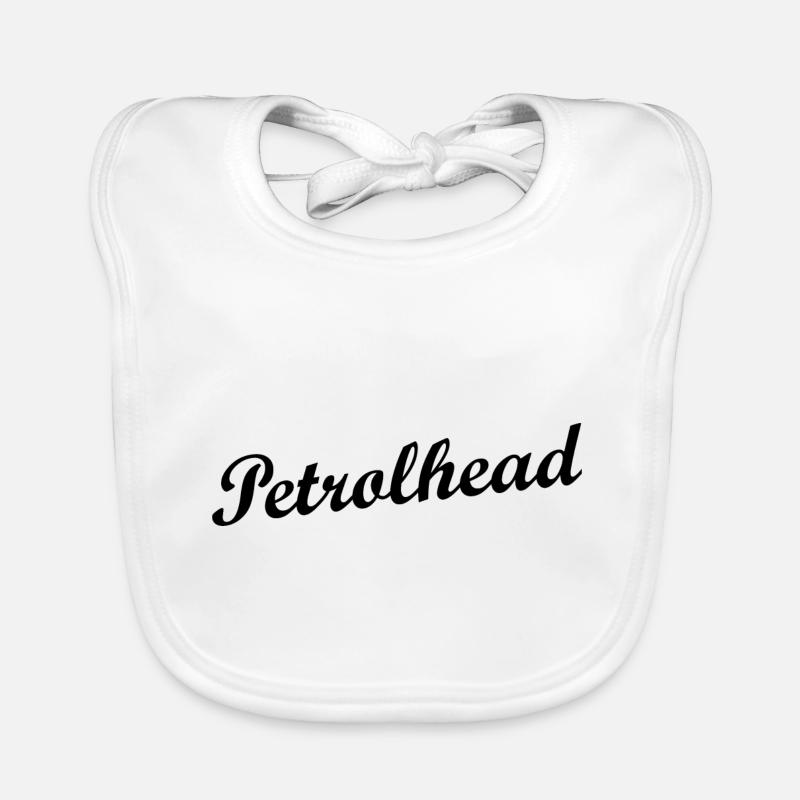 The joy of combustion engine drivers Organic Baby Bibs