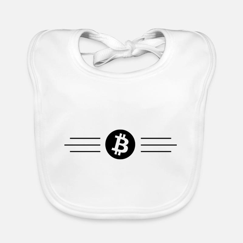 The new currency Bitcoin Organic Baby Bibs