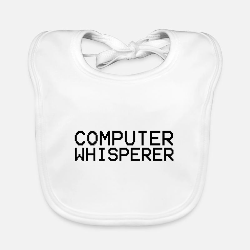 THE COMPUTER QUIETER! GIFT IDEA FOR NERDS! Organic Baby Bibs
