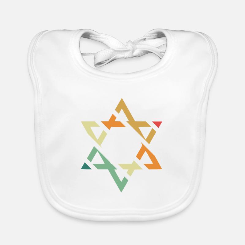 Davidstern Baby Bio-Lätzchen