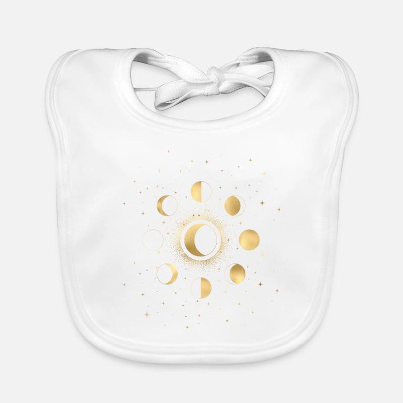 Goldmondphasen Baby Bio-Lätzchen
