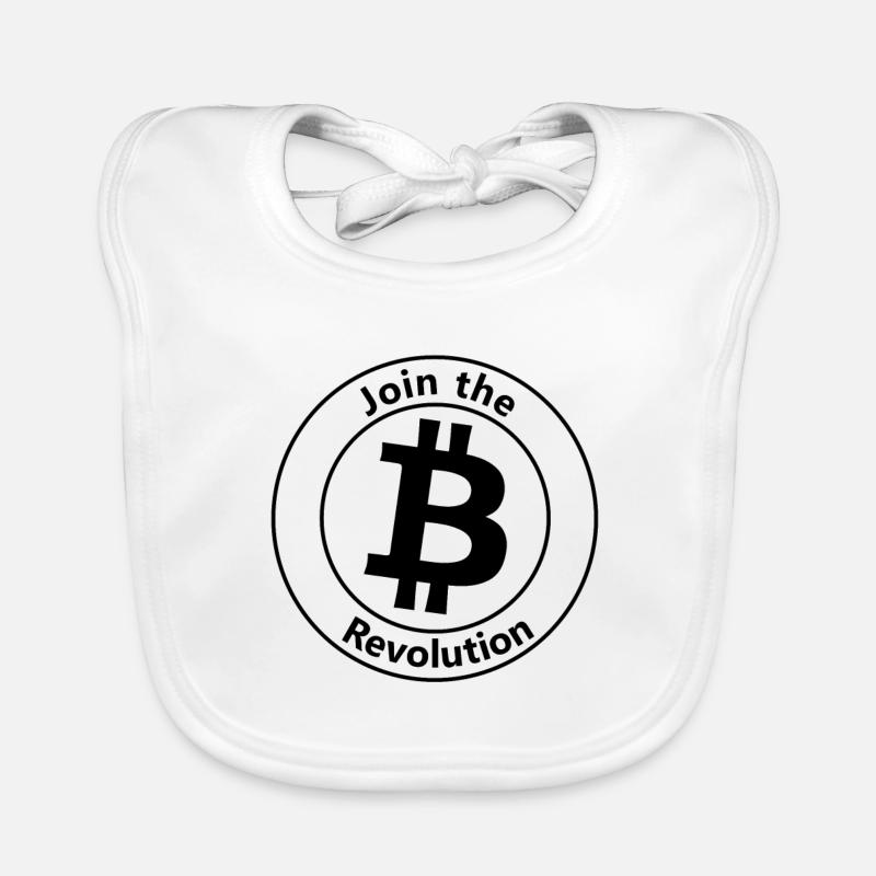 Die Bitcoin Revolution Baby Bio-Lätzchen