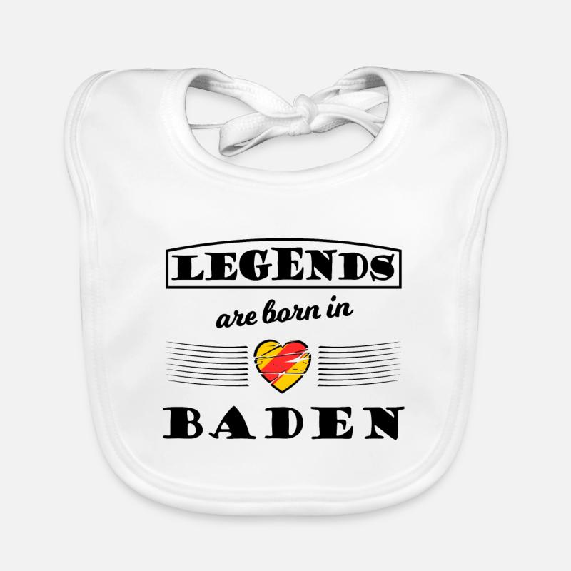 Legends from Baden Organic Baby Bibs
