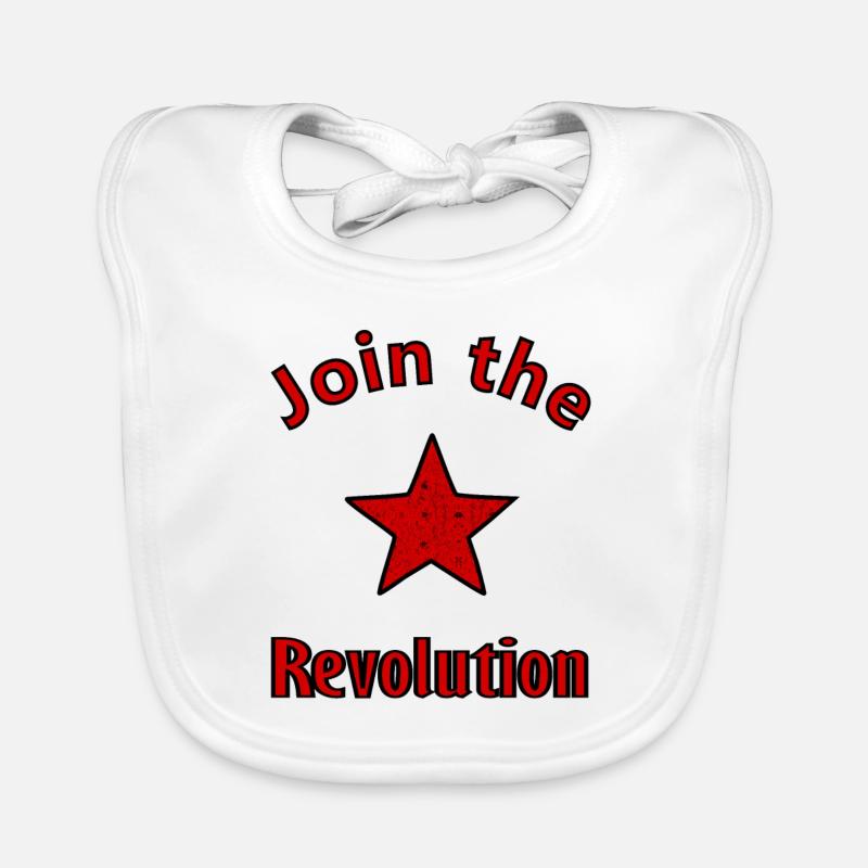 Die sozialistische Revolution Baby Bio-Lätzchen