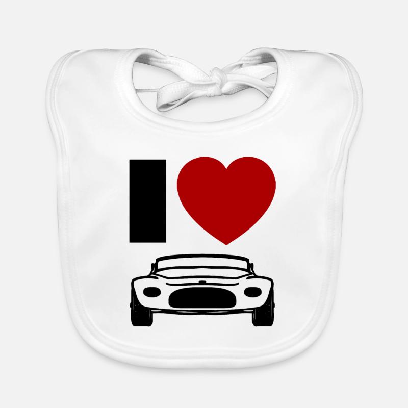 Amour de voiture Bavoir bio Bébé